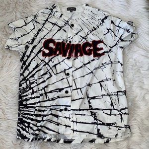 “Savage” baseball shirt